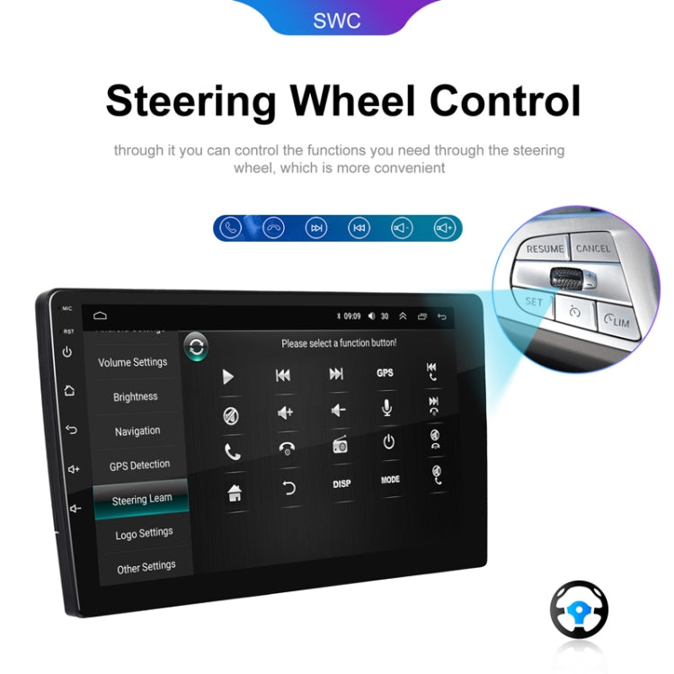 Universal 9 Inch 8 Core CarPlay Android Navigation Car Center Control All-In-One Monitor, Memory: 2+32G(Standard+AHD Camera) - Car MP3 & MP4 & MP5 by PMC Jewellery | Online Shopping South Africa | PMC Jewellery | Buy Now Pay Later Mobicred