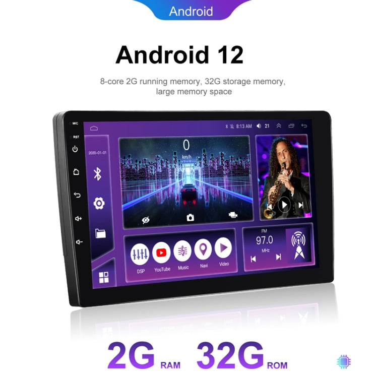 Universal 9 Inch 8 Core CarPlay Android Navigation Car Center Control All-In-One Monitor, Memory: 4+64G(Standard+AHD Camera) - Car MP3 & MP4 & MP5 by PMC Jewellery | Online Shopping South Africa | PMC Jewellery | Buy Now Pay Later Mobicred