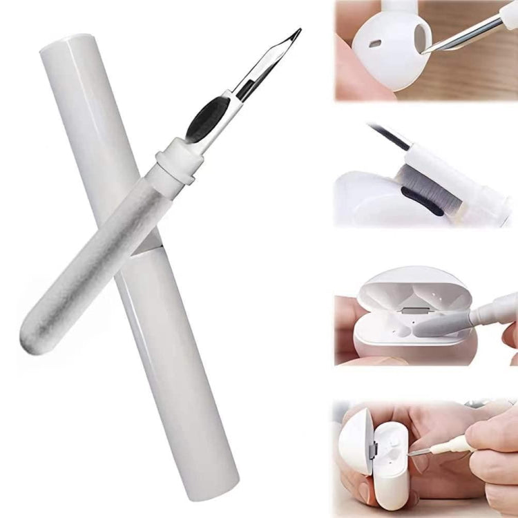 5pcs SM-116 3-in-1 Multifunctional Bluetooth Earphone Cleaning Pen Keyboard Cleaning Brush Set(White) - Other Accessories by PMC Jewellery | Online Shopping South Africa | PMC Jewellery | Buy Now Pay Later Mobicred