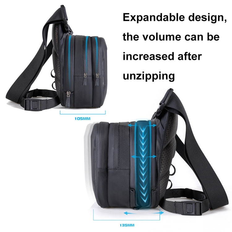WILD MAN L1 3L Outdoor Motorcycle Riding Hard Shell Waist Bag Sports Cross-body Bag(Black) - free shipping - PMC TechLife - Order now!