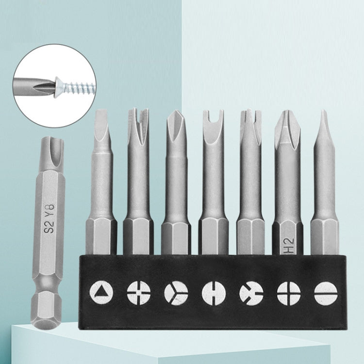 5pcs / Set Triangular Plum Blossom Chrome Vanadium Steel Bit Set Appliance Repair Electrical Drill Accessories With Magnetic - Drill & Drill Bits by PMC TechLife | Online Shopping South Africa | PMC TechLife | Buy Now Pay Later Mobicred