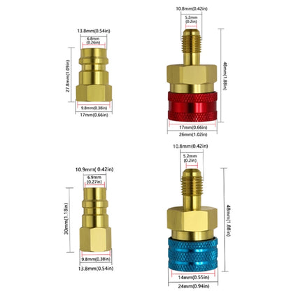 Car Household Air Conditioning And Refrigeration Equipment Fluoridation High And Low Pressure Fittings, Model: High And Low Pressure - Engine Fittings by PMC Jewellery | Online Shopping South Africa | PMC Jewellery | Buy Now Pay Later Mobicred