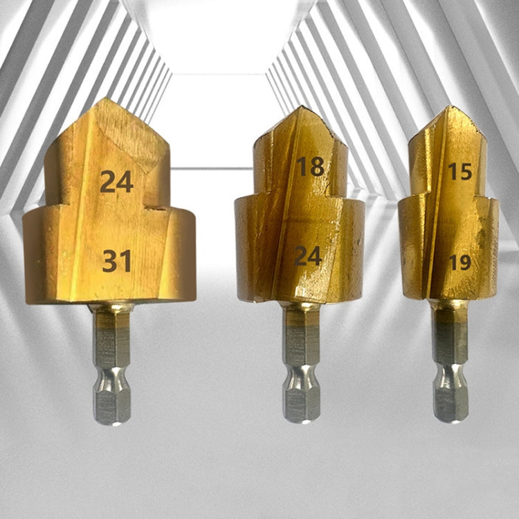 Hexagonal Shank PPR Step Drill Bits Leak Repairing And Connecting Tools, Model: #25 - Drill & Drill Bits by PMc TechLife | Online Shopping South Africa | PMc TechLife | Buy Now Pay Later Mobicred