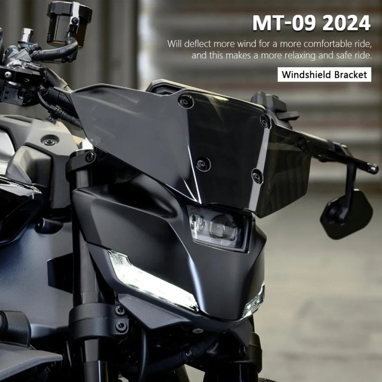 For Yamaha MT-09 SP 2024 Wind Deflector Bracket Kit(MO-WS015) - Ornamental Parts by PMC Jewellery | Online Shopping South Africa | PMC Jewellery | Buy Now Pay Later Mobicred