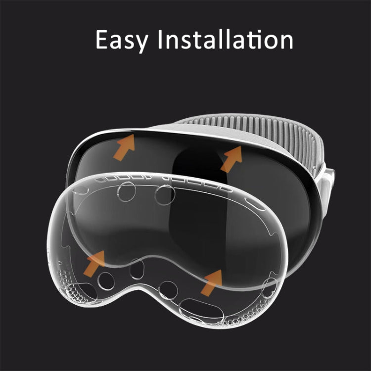 For Apple Vision Pro 4 In 1 Kit Lens Cover Battery Protection Case Accessories, Spec: B Style Black - VR Accessories by PMC TechLife | Online Shopping South Africa | PMC TechLife | Buy Now Pay Later Mobicred