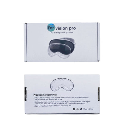 For Apple Vision Pro 4 In 1 Kit Lens Cover Battery Protection Case Accessories, Spec: B Style White Gray - VR Accessories by PMC Jewellery | Online Shopping South Africa | PMC Jewellery | Buy Now Pay Later Mobicred