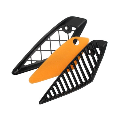 For KTM 1290 Air Filter Dust Cover(Black Orange) - Ornamental Parts by PMC Jewellery | Online Shopping South Africa | PMC Jewellery | Buy Now Pay Later Mobicred