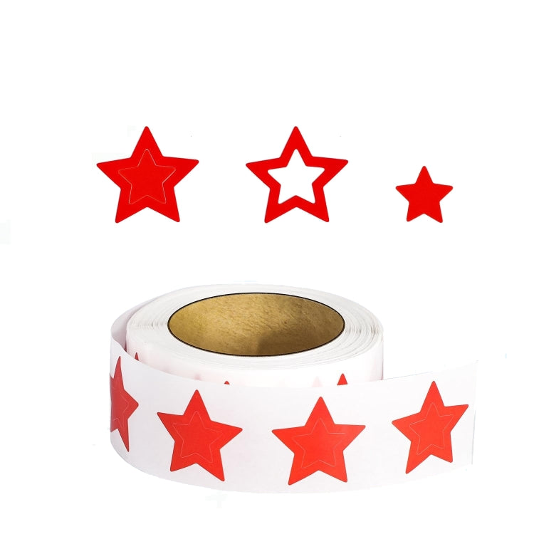 500pcs /Roll Red Star Tanning Sunbathing Stickers Self Adhesive Body Stickers - Sticker & Tags by PMC Jewellery | Online Shopping South Africa | PMC Jewellery | Buy Now Pay Later Mobicred