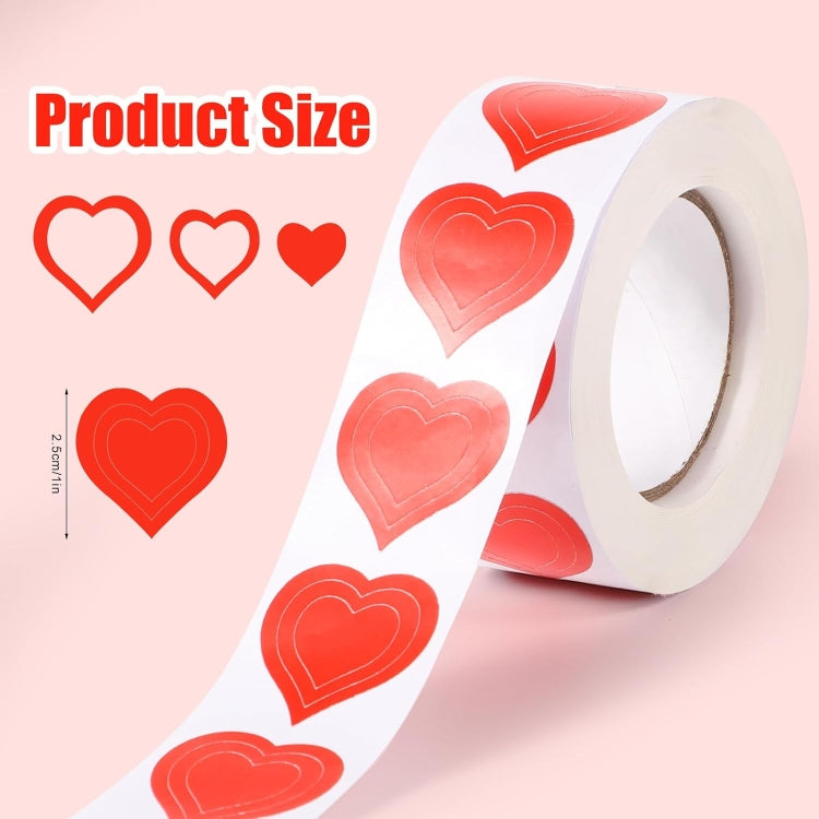 500pcs /Roll Red Star Tanning Sunbathing Stickers Self Adhesive Body Stickers - Sticker & Tags by PMC TechLife | Online Shopping South Africa | PMC TechLife | Buy Now Pay Later Mobicred
