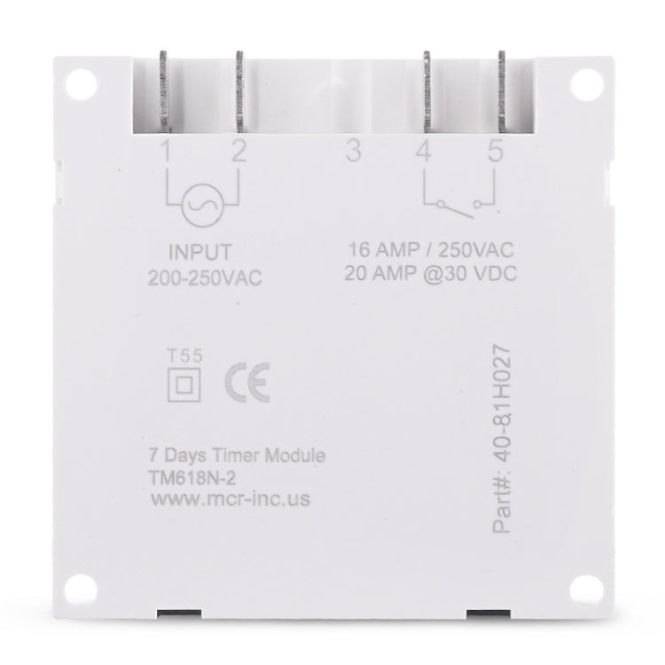 SINOTIMER TM618N-6V 7 Days Weekly Programmable Digital Electronic Timer Switch - free shipping - PMC TechLife - Order now!