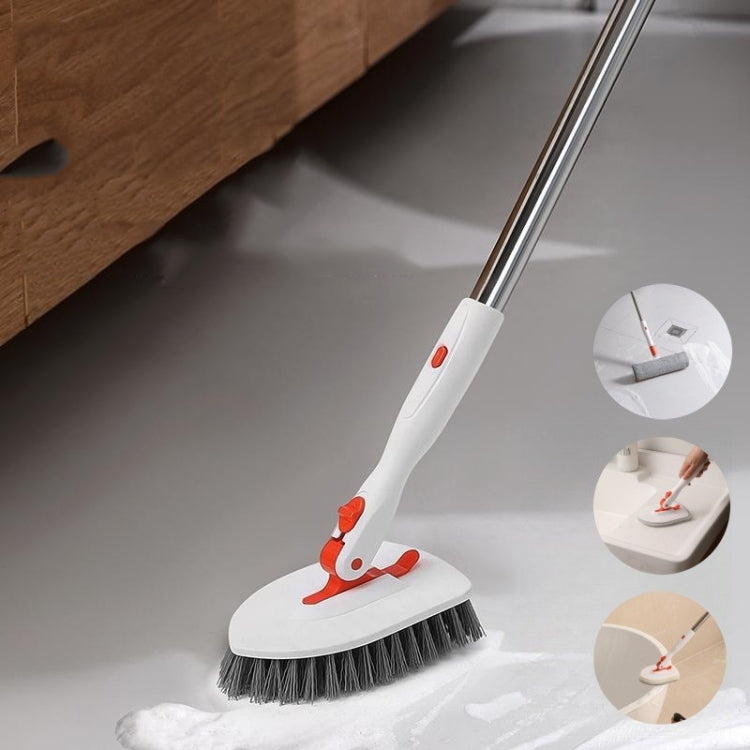 Shower Cleaning Brush With 52 Inch Adjustable Handle Tub Tile Scrubber Brush, Spec: Set 2 - free shipping - PMc TechLife - Order now!
