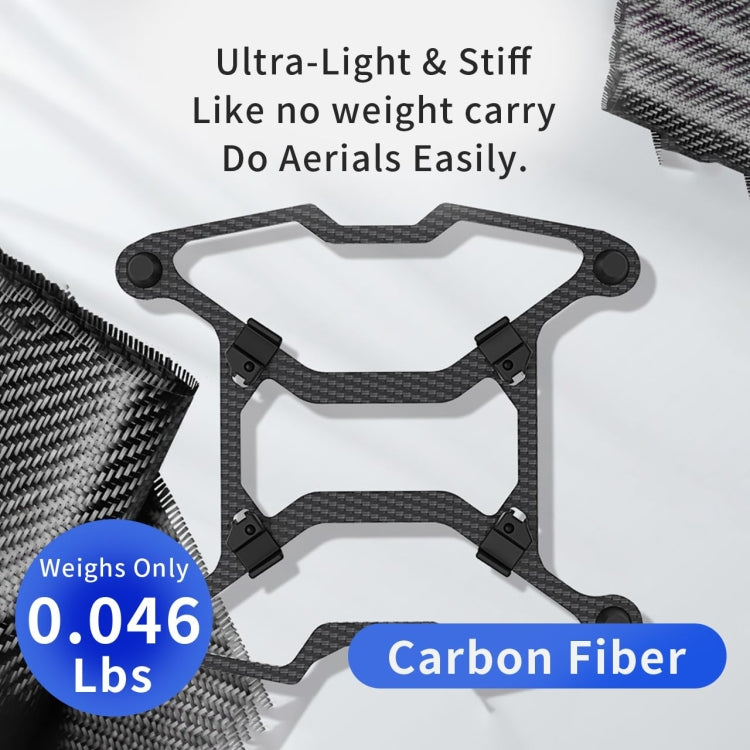 For DJI Avata 2 RCSTQ Chassis Armor Carbon Fiber Lightweight Protection Crash Bumper -  by RCSTQ | Online Shopping South Africa | PMC Jewellery | Buy Now Pay Later Mobicred