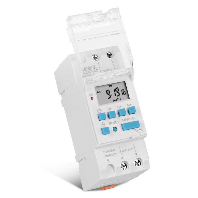 SINOTIMER TM919HK 85-265V AC 16A DIN Rail 4 Pins Voltage Output Digital Switch Timer Automatic Cycle Timing Controller - Switch by SINOTIMER | Online Shopping South Africa | PMC TechLife | Buy Now Pay Later Mobicred