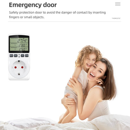 Intelligent Digital Thermostat Countdown Temperature Control Switch Socket Timing Temperature Controller(EU) - Smart Socket by PMC Jewellery | Online Shopping South Africa | PMC Jewellery | Buy Now Pay Later Mobicred