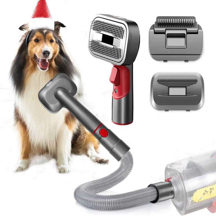 For Dyson V7 V8 V10 V11 V15 Pet 3 In 1 Grooming Suction Head Set Without Hose - For Dyson Accessories by PMC Jewellery | Online Shopping South Africa | PMC Jewellery | Buy Now Pay Later Mobicred