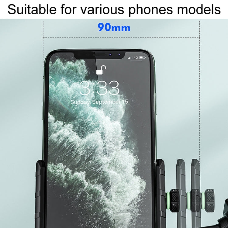 Kewig M8 Motorcycle Navigation Phone Holder Outdoor Riding Charging Bracket(Black) - free shipping - PMC TechLife - Order now!