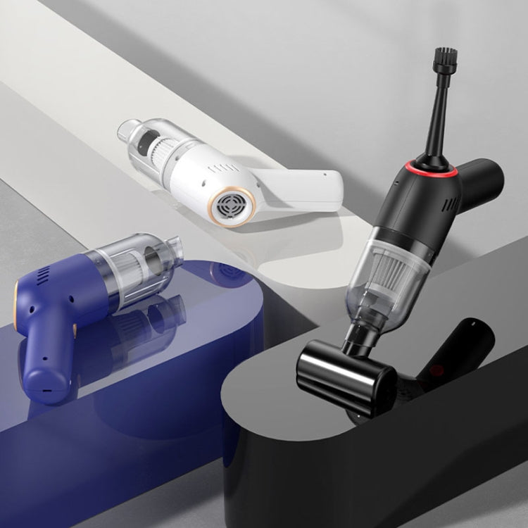 Wireless Charging Car Vacuum Cleaner Mini Handheld High Power Wet and Dry Vacuum Cleaner, Color: Black - Vacuum Cleaner by PMC TechLife | Online Shopping South Africa | PMC TechLife | Buy Now Pay Later Mobicred