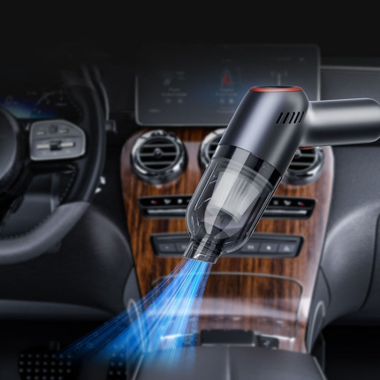 Wireless Charging Car Vacuum Cleaner Mini Handheld High Power Wet and Dry Vacuum Cleaner, Color: Blue - Vacuum Cleaner by PMC TechLife | Online Shopping South Africa | PMC TechLife | Buy Now Pay Later Mobicred