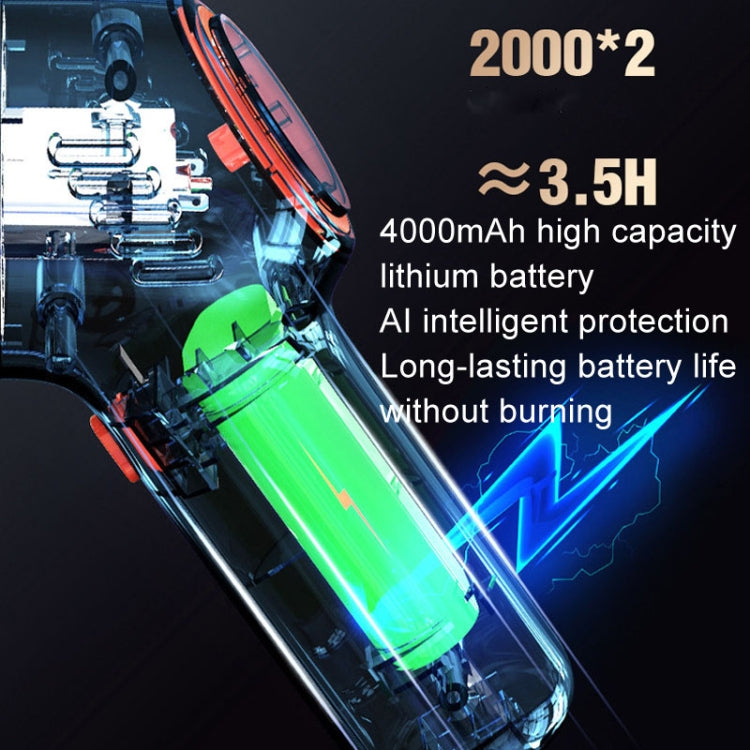 Wireless Charging Car Vacuum Cleaner Mini Handheld High Power Wet and Dry Vacuum Cleaner, Color: Blue - Vacuum Cleaner by PMC TechLife | Online Shopping South Africa | PMC TechLife | Buy Now Pay Later Mobicred