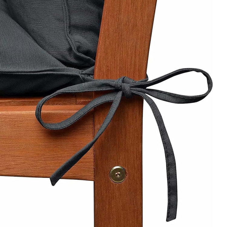 120x50x8cm Outdoor Bench Waterproof Sunscreen Thickened Soft Cushion(Dark Gray) - free shipping - PMc TechLife - Order now!