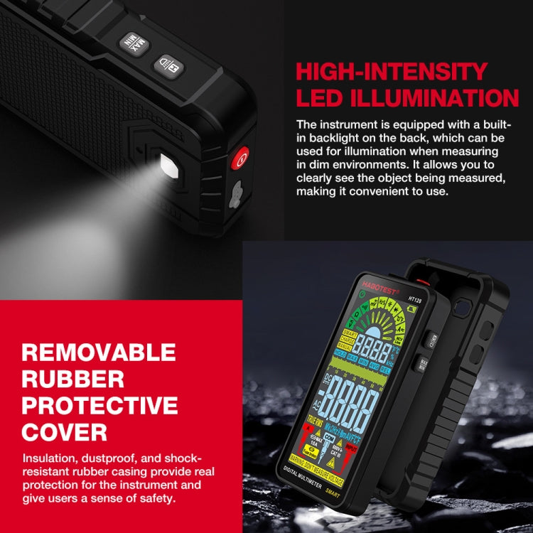 HABOTEST Automatic Range Digital Display Ultra-Clear Intelligent Current Multimeter - free shipping - PMC TechLife - Order now!