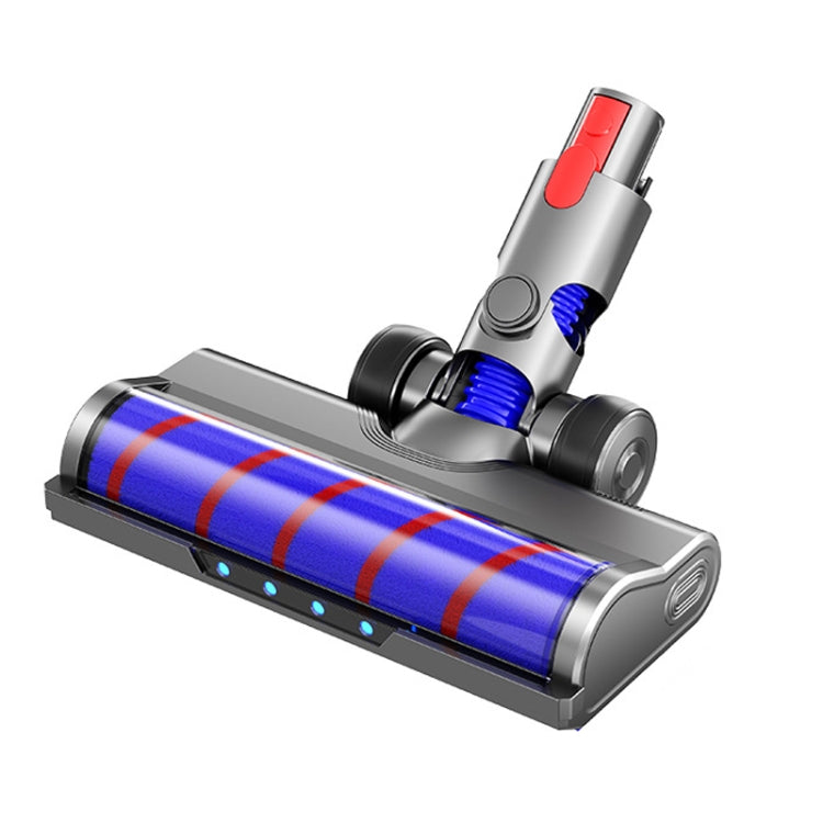 For Dyson V7 V8 V10 V11 V15 V8 Slim Vacuum Cleaner Soft Velvet Floor Brush Head with LED Lighting Independent Motor - For Dyson Accessories by PMC Jewellery | Online Shopping South Africa | PMC Jewellery | Buy Now Pay Later Mobicred