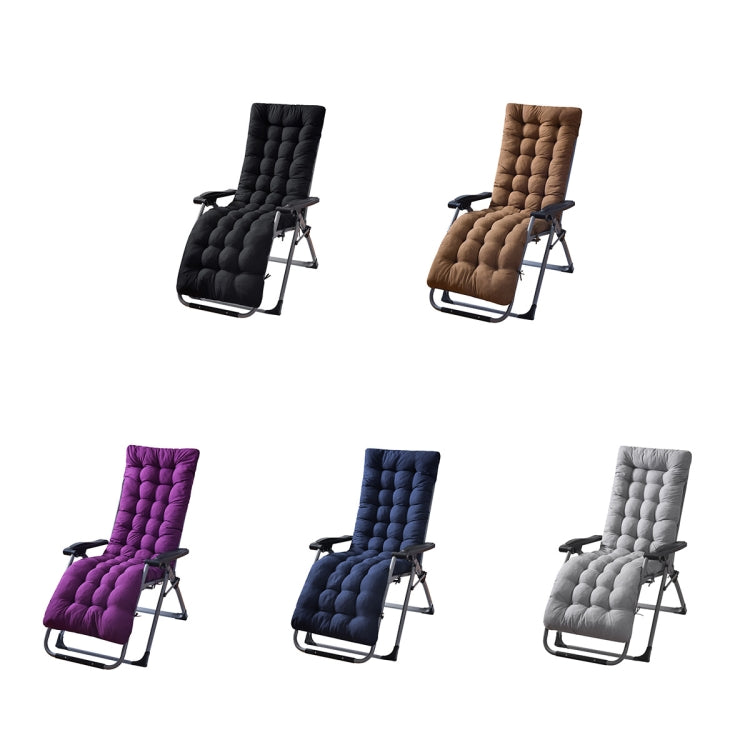 170x53x8cm Thickened Slip-on Home Recliner Cushion Garden Rocking Chair Cushion(Coffee) - free shipping - PMc TechLife - Order now!