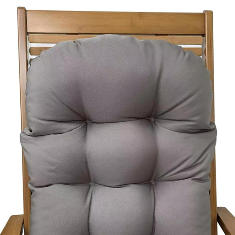 110x50cm Dome Waterproof Sun-proof Garden Folding High Back Chair Cushions, Color: Dark Gray - Cushions & Pillows by PMc TechLife | Online Shopping South Africa | PMc TechLife | Buy Now Pay Later Mobicred