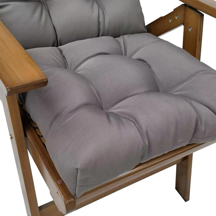 110x50cm Dome Waterproof Sun-proof Garden Folding High Back Chair Cushions, Color: Dark Gray - Cushions & Pillows by PMc TechLife | Online Shopping South Africa | PMc TechLife | Buy Now Pay Later Mobicred