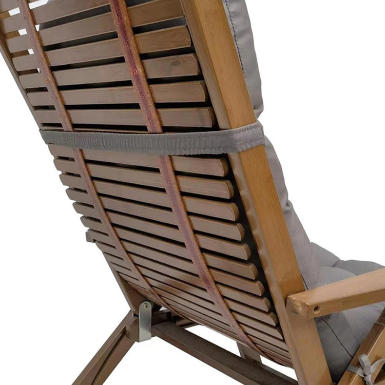 110x50cm Dome Waterproof Sun-proof Garden Folding High Back Chair Cushions, Color: Dark Gray - Cushions & Pillows by PMc TechLife | Online Shopping South Africa | PMc TechLife | Buy Now Pay Later Mobicred