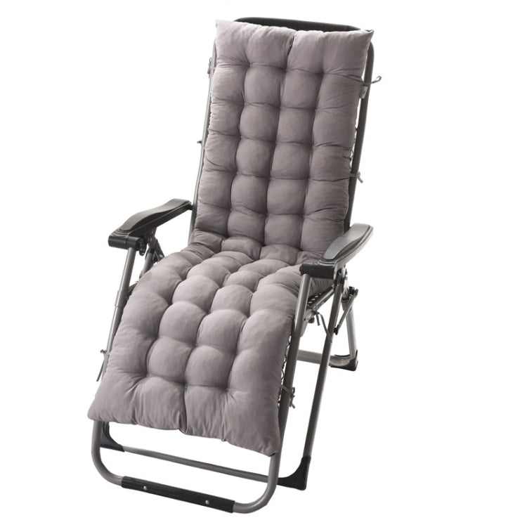 125x48x8cm Thickened Soft Home Recliner Cushions Garden Rocking Chair Cushions(Grey) - free shipping - PMc TechLife - Order now!