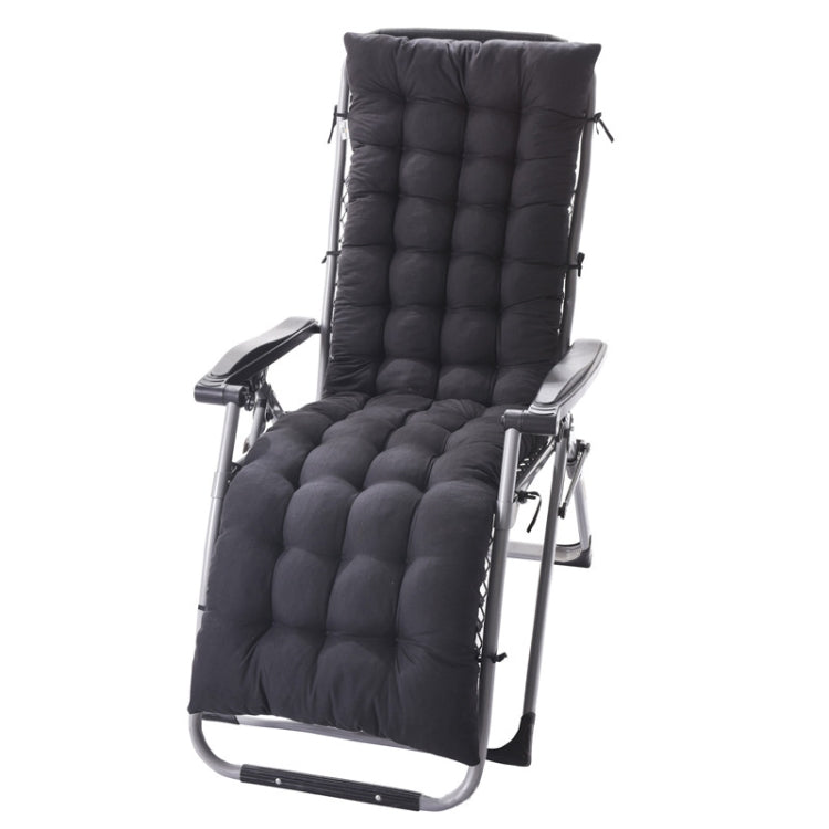 155x48x8cm Thickened Soft Home Recliner Cushions Garden Rocking Chair Cushions(Black) - free shipping - PMc TechLife - Order now!
