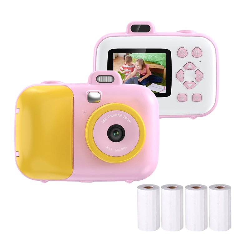 2.4-Inch Smart Digital Kids Thermal Printing Camera With Printing Paper, Color: 503AF Pink Focus - Children Cameras by PMC TechLife | Online Shopping South Africa | PMC TechLife | Buy Now Pay Later Mobicred