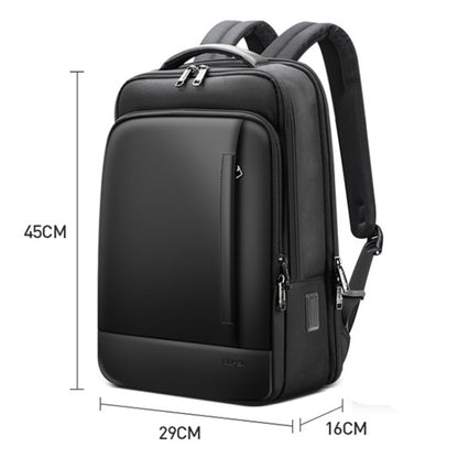 Bopai 61-51011 Large-Capacity Waterproof Business Laptop Backpack With USB+Type-C Port(Black) - Backpack by Bopai | Online Shopping South Africa | PMC Jewellery | Buy Now Pay Later Mobicred