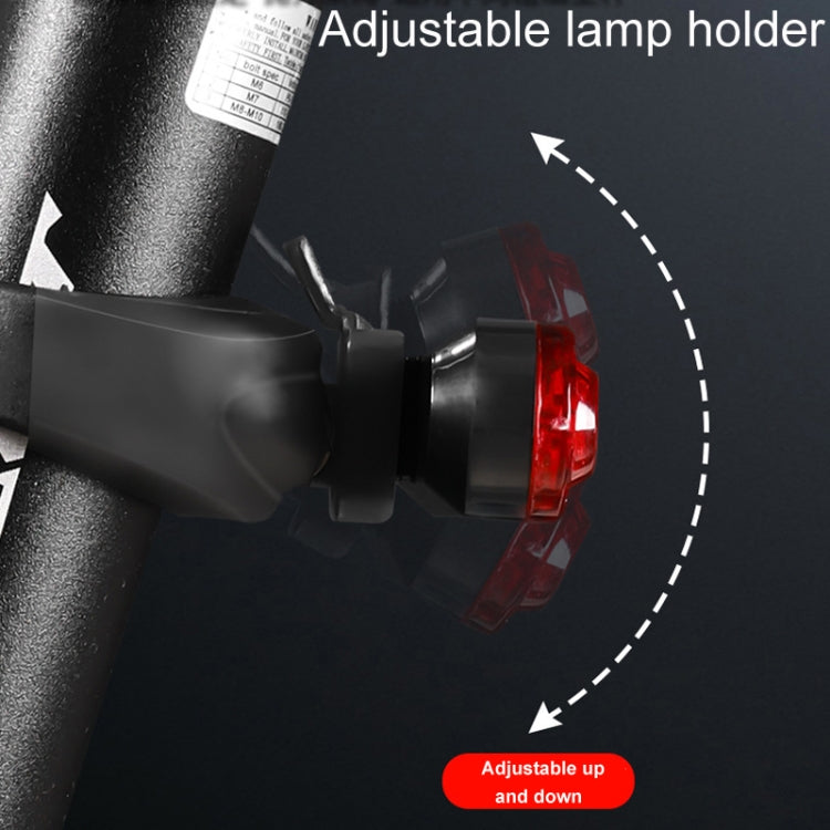Mountain Bike Night Riding Warning Lamp Bicycle USB Charging Tail Light(Red) - Taillights by PMC TechLife | Online Shopping South Africa | PMC TechLife | Buy Now Pay Later Mobicred