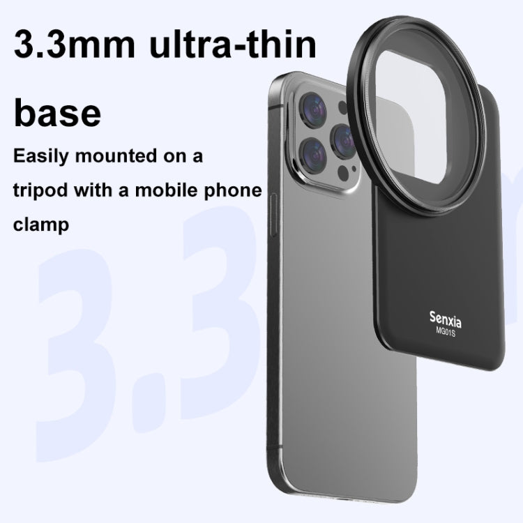 For iPhone Senxia Magsafe Magnetic Mobile Phone Filter Holder Phone Lens Adapter Base For 6.1-inch - Lens & Accessories by Senxia | Online Shopping South Africa | PMC Jewellery | Buy Now Pay Later Mobicred