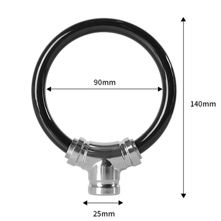 Mountain Bike Cable Lock Outdoor Cycling Waterproof Anti-Theft Lock(Random Color Delivery) - Bicycle Locks & Bicycle Pumps by PMC TechLife | Online Shopping South Africa | PMC TechLife | Buy Now Pay Later Mobicred