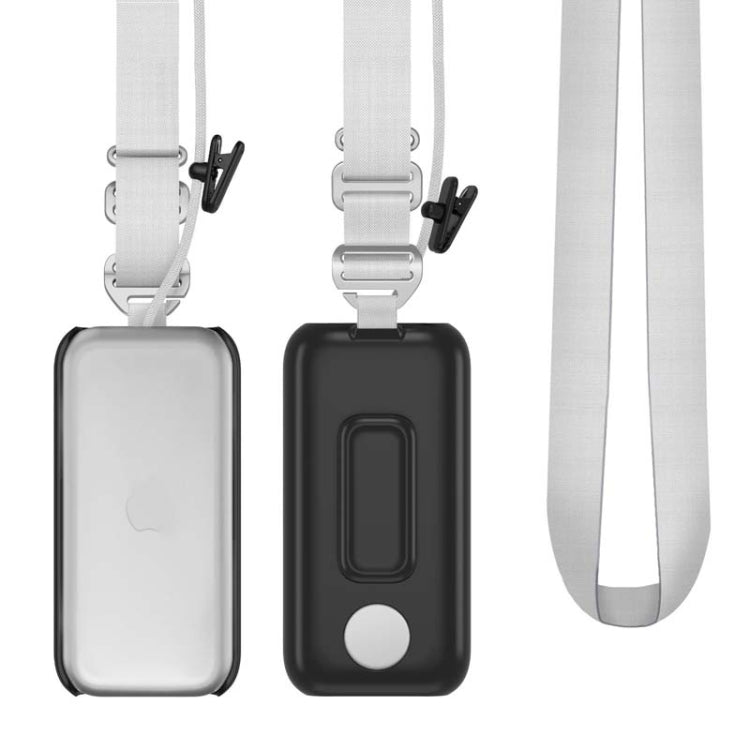 For Apple Vision Pro Battery PC Case Holder With Belt Clip And Shoulder Strap VR Headset Accessory(Black) - free shipping - PMC Jewellery - Order now!