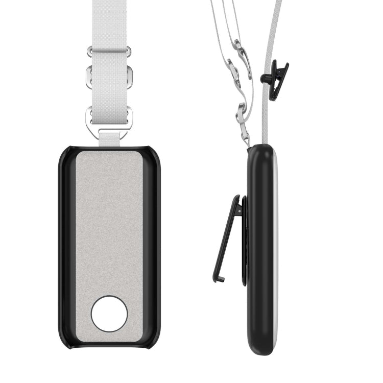 For Apple Vision Pro Battery PC Case Holder With Belt Clip And Shoulder Strap VR Headset Accessory(White) - VR Accessories by PMC Jewellery | Online Shopping South Africa | PMC Jewellery | Buy Now Pay Later Mobicred