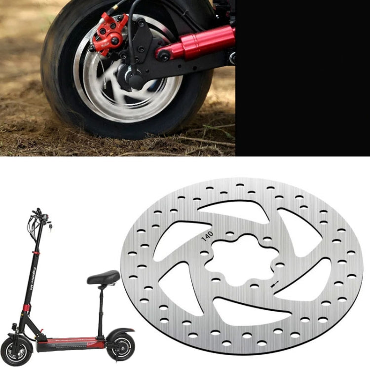 AIMITE For 10 inch KUGOO M4 Electric Scooter 140mm Brake Disc Rear Wheel Disc Pads - Accessories & Parts by AIMITE | Online Shopping South Africa | PMc TechLife | Buy Now Pay Later Mobicred