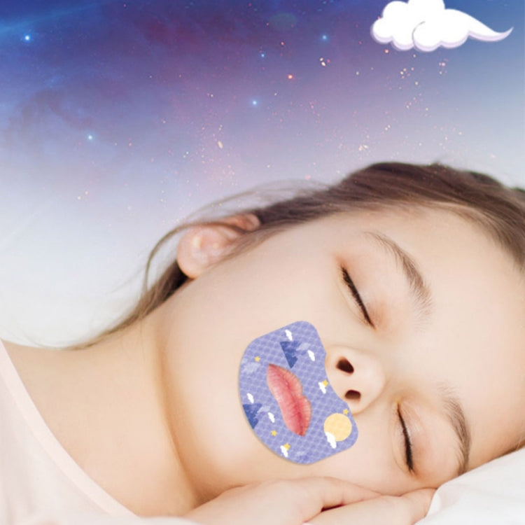 30pcs /Box Fawnmum Mouth Breathing Patch Night Stop Snoring Patch Anti-Snoring Closed Mouth Patch, Color: Adult Blue - free shipping - PMC TechLife - Order now!