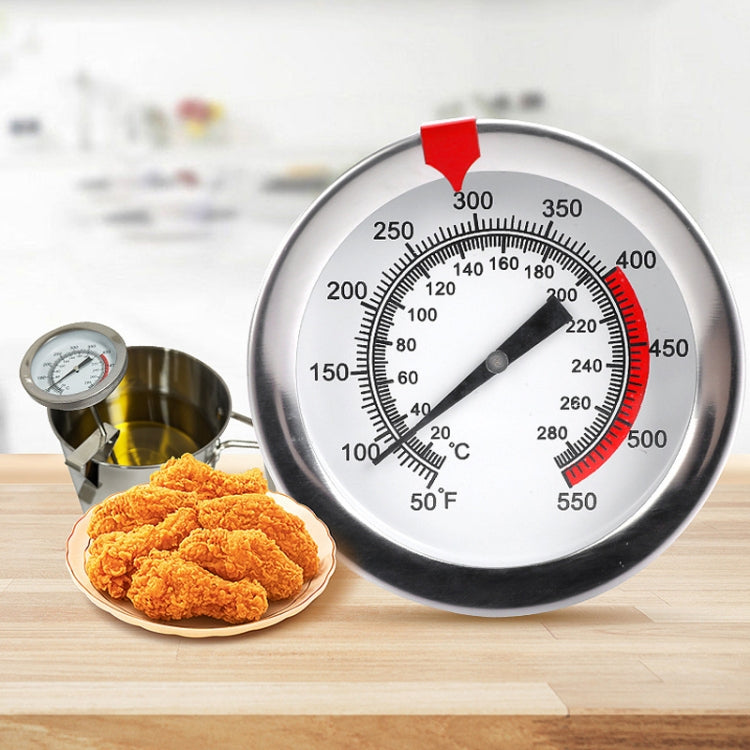 30cm Long Stem Stainless Steel Thermometer with Pot Clip for Frying, Cooking, Turkey, Food, Milk - Cooking Thermometers by PMc TechLife | Online Shopping South Africa | PMc TechLife | Buy Now Pay Later Mobicred