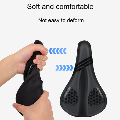 ESLNF Mountain Bike Saddle Cover Cycling Shock Absorbing Saddle Gear, Style: Honeycomb - Bicycle Saddle by ESLNF | Online Shopping South Africa | PMC Jewellery | Buy Now Pay Later Mobicred