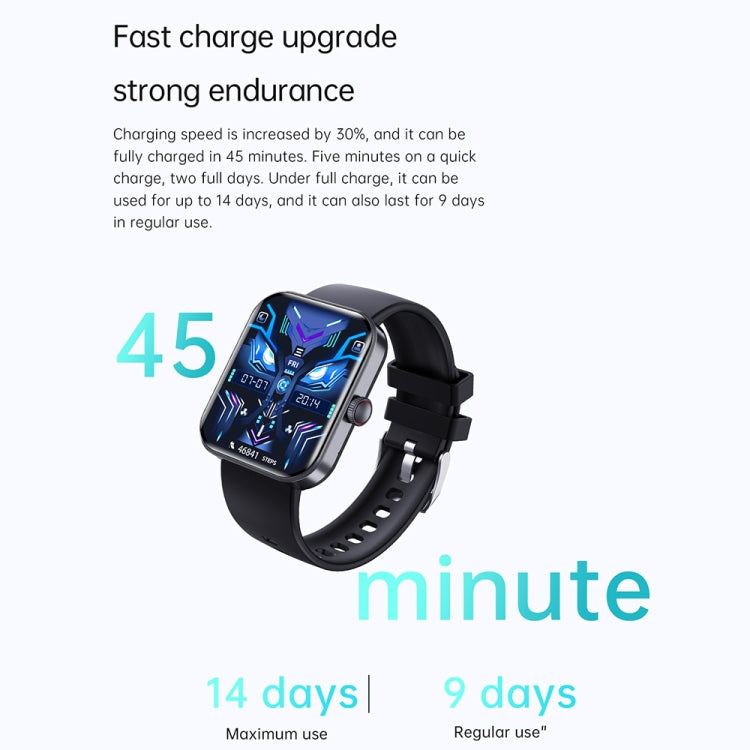 F16 2.0-inch IP67 Waterproof Health Monitoring Bluetooth Call Smart Watch(Gold) - Smart Watches by PMC TechLife | Online Shopping South Africa | PMC TechLife | Buy Now Pay Later Mobicred