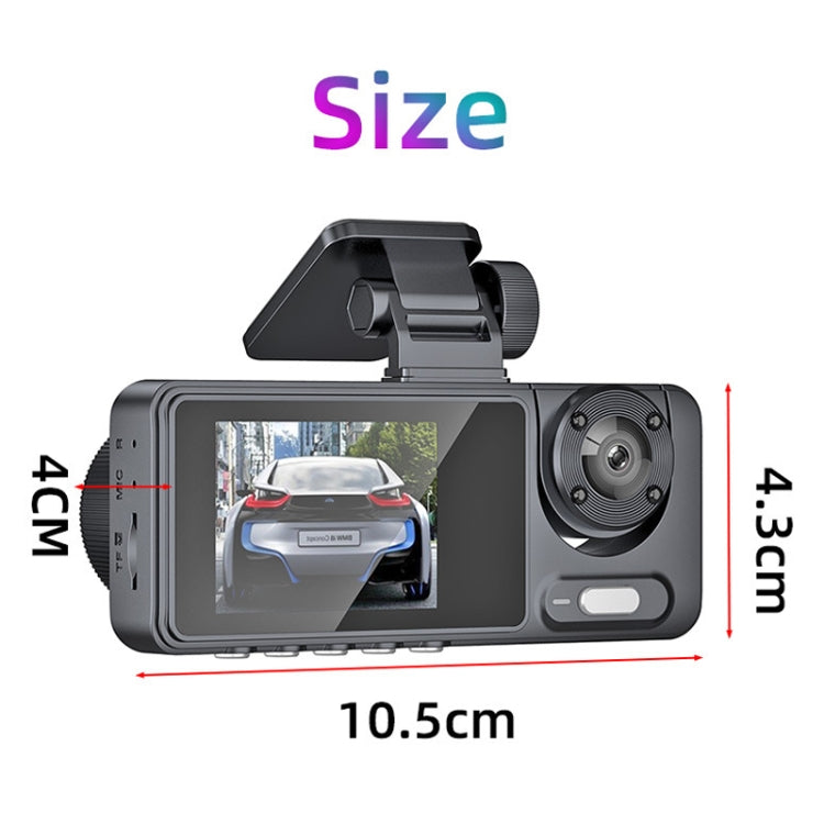 High-Definition Night Vision Driving Recorder, Model: Dual Recording No WIFI - Car DVRs by PMC TechLife | Online Shopping South Africa | PMC TechLife | Buy Now Pay Later Mobicred
