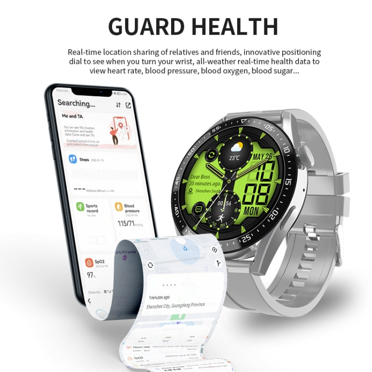 HW28 1.39-inch IP67 Waterproof Health Monitoring Bluetooth Call Smart Watch with NFC Payment(Green) - Smart Watches by PMC TechLife | Online Shopping South Africa | PMC TechLife | Buy Now Pay Later Mobicred