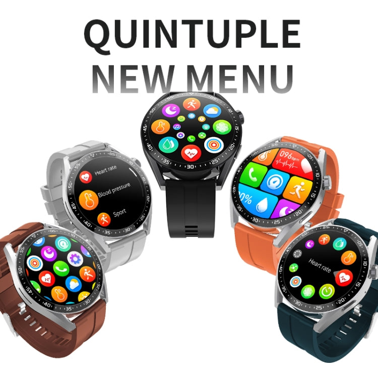 HW28 1.39-inch IP67 Waterproof Health Monitoring Bluetooth Call Smart Watch with NFC Payment(Grey) - Smart Watches by PMC TechLife | Online Shopping South Africa | PMC TechLife | Buy Now Pay Later Mobicred