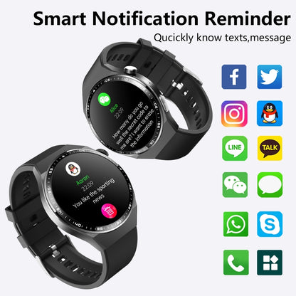 F800 Wellness Smart Watch Blood Pressure ECG Electrocardiogram SOS Alarm Pedometer Sports Watch, Color: Black Brown Leather - Sport Watches by PMC Jewellery | Online Shopping South Africa | PMC Jewellery | Buy Now Pay Later Mobicred