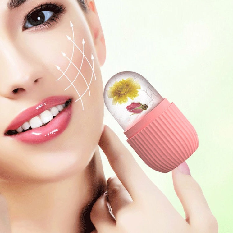 Silicone Wave Pattern Ice Compartment Mould Facial Beauty Massage Pore Shrinking Ice Cube Mold(Green) - free shipping - PMC TechLife - Order now!