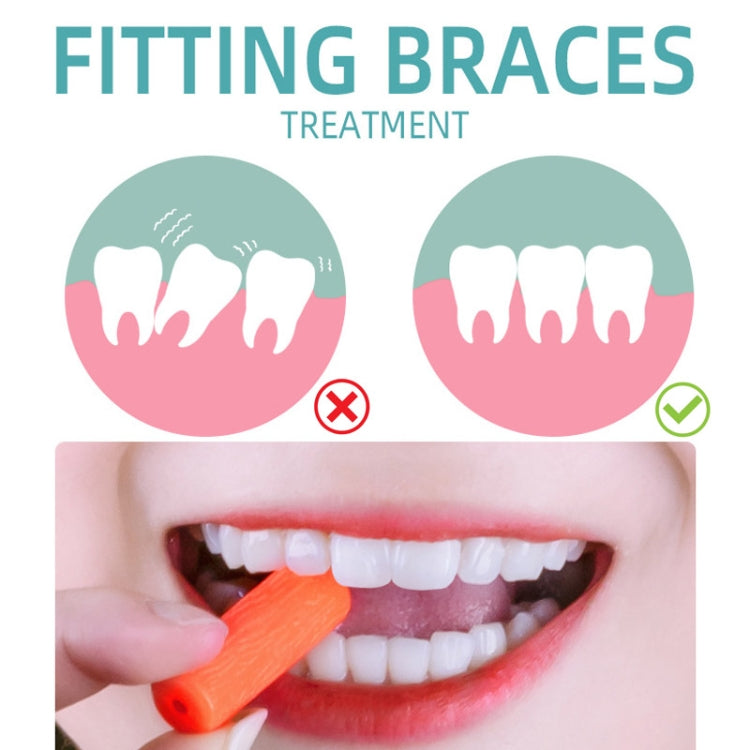 Fawnmum 2pcs /Box Handheld Hollow Cylinder Orthodontic Bite Sticks(Grape) - free shipping - PMc TechLife - Order now!